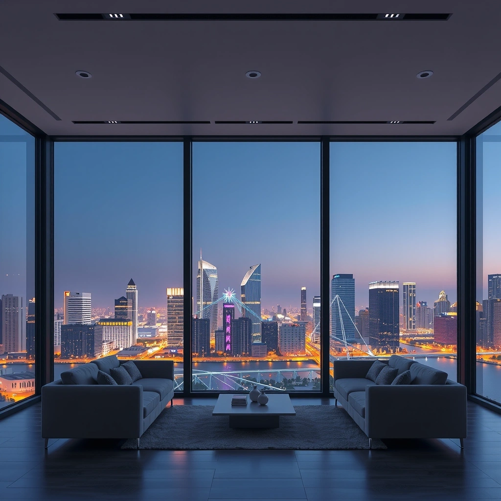 Modern Doha living room
